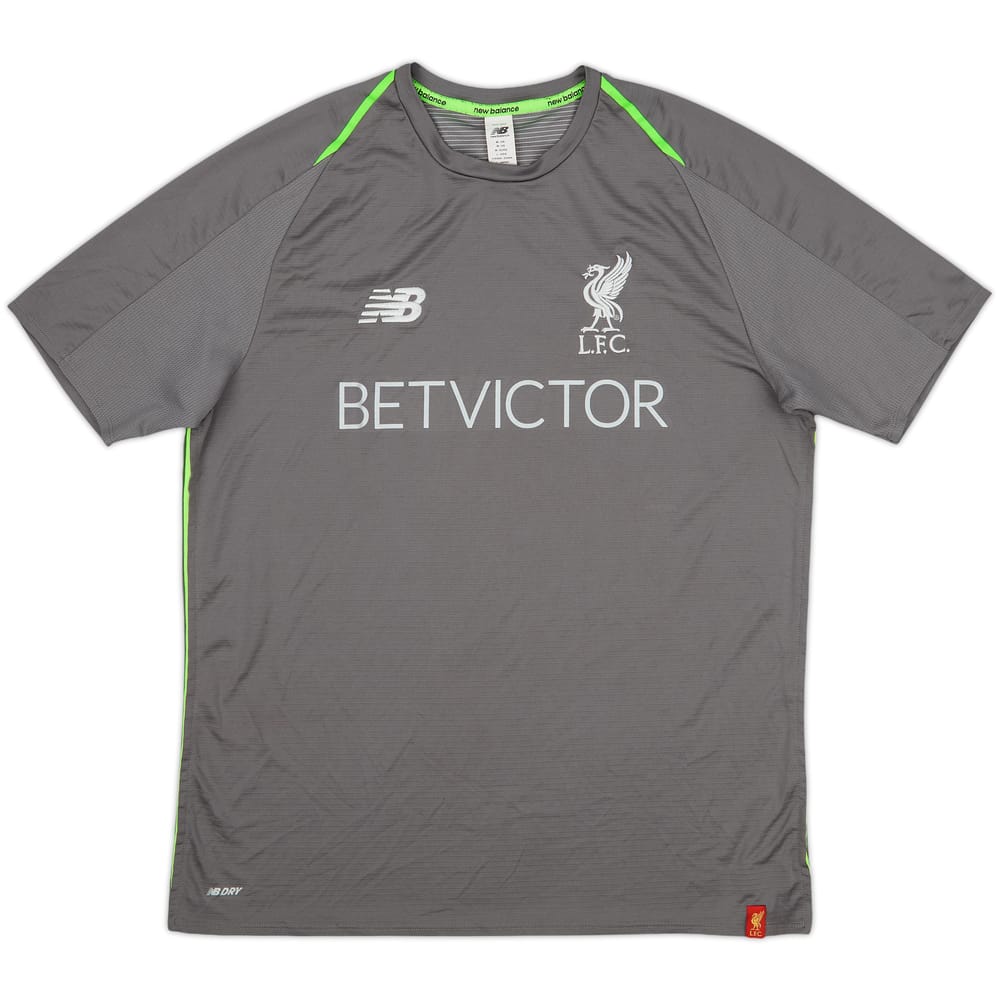2018-19 Liverpool New Balance Training Shirt - 8/10 - (M)