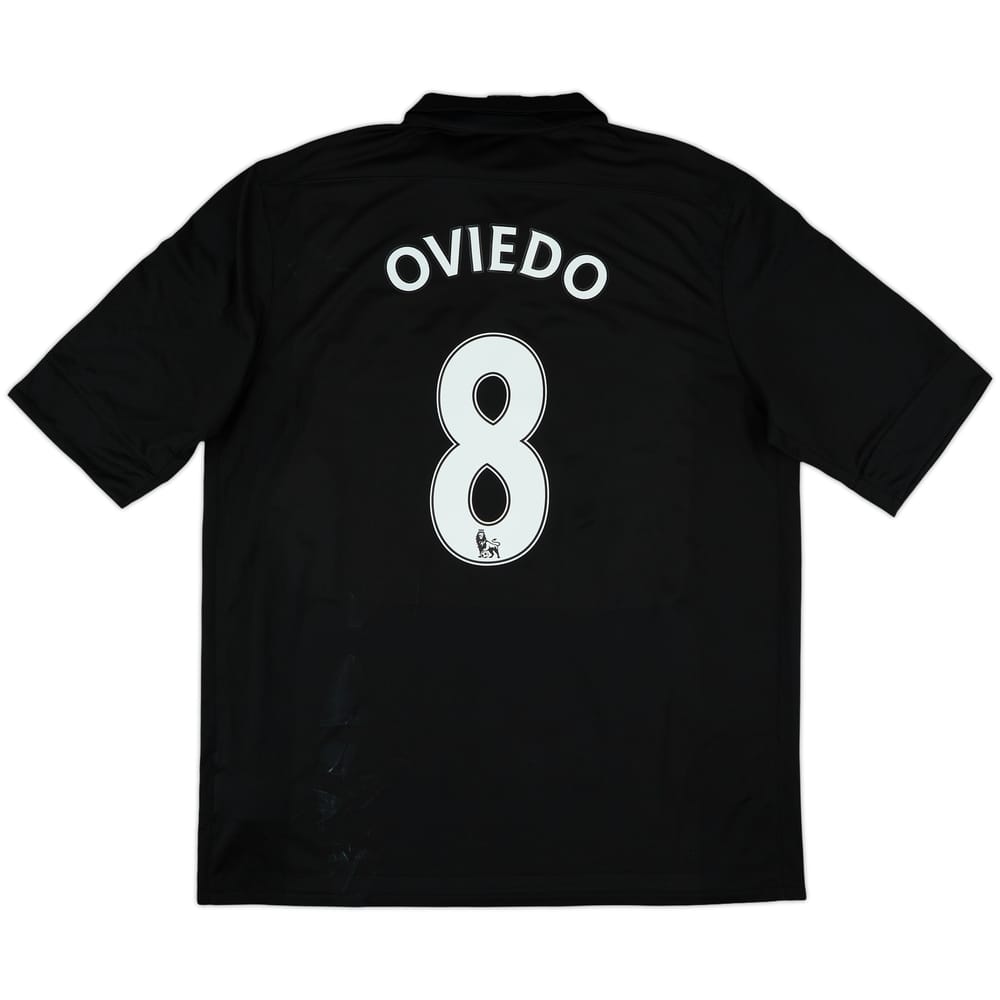 2012-13 Everton Away Shirt Oviedo #8 - 9/10 - (XL)