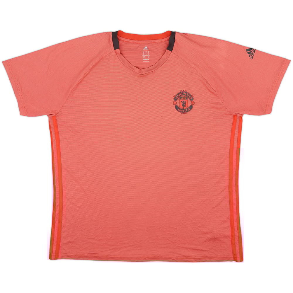 2016-17 Manchester United adidas Training Shirt - 8/10 - (XL)