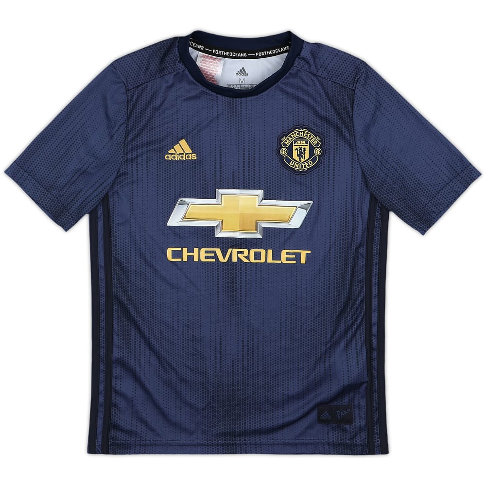 2018-19 Manchester United Third Shirt - 10/10 - (M.Boys)