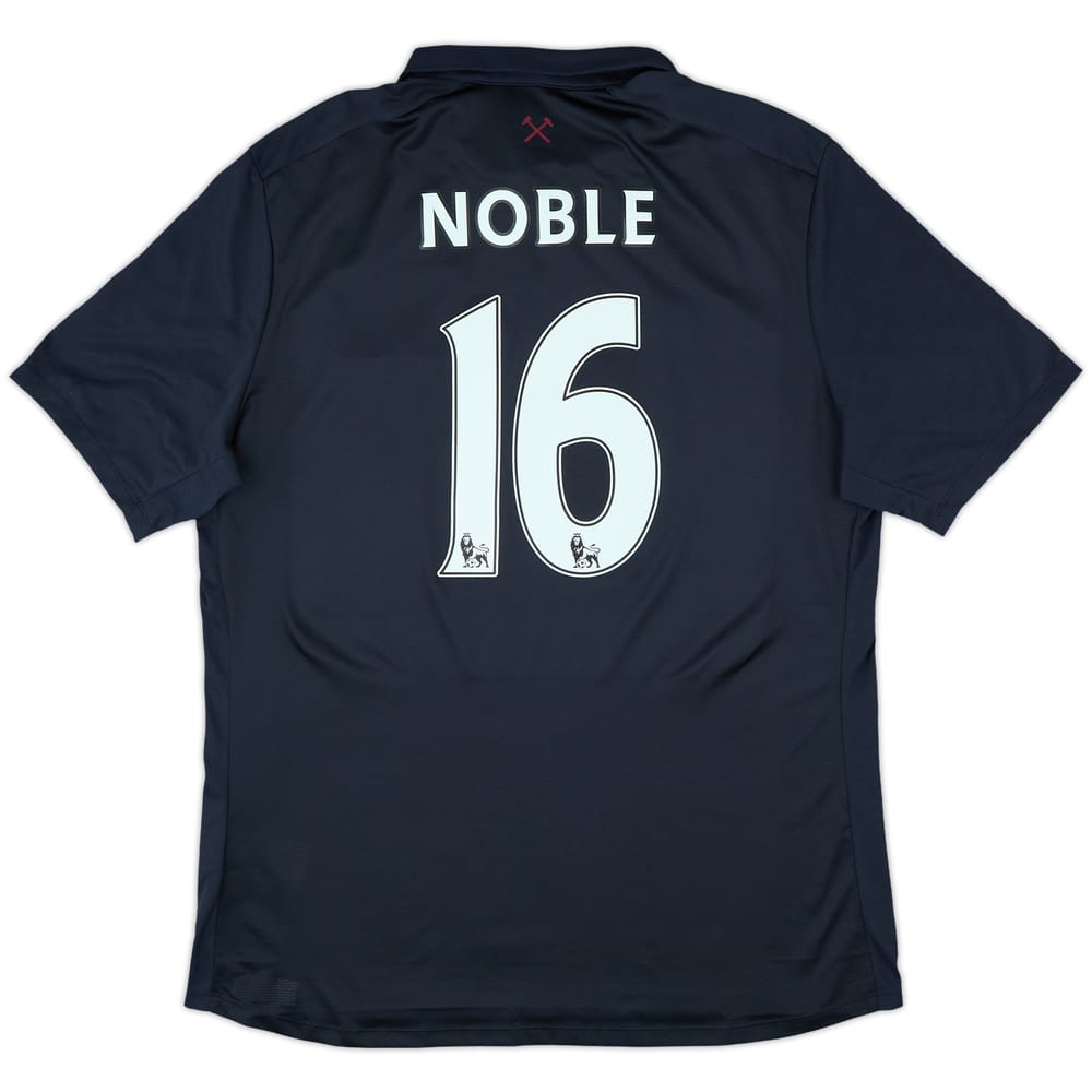 2016-17 West Ham "TIWFC" Third Shirt Noble #16 - 9/10 - (XL)