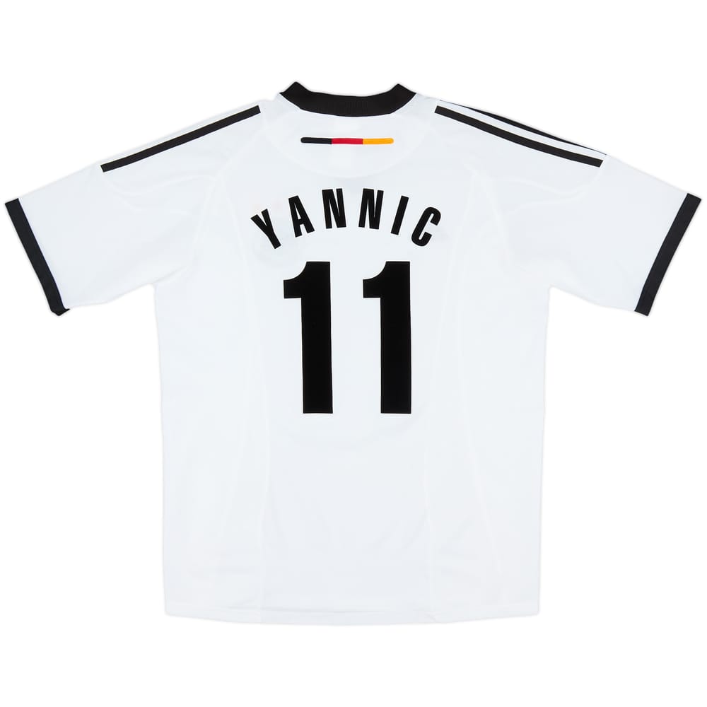 2002-04 Germany Home Shirt Yannic #11 - 7/10 - (XL.Boys)