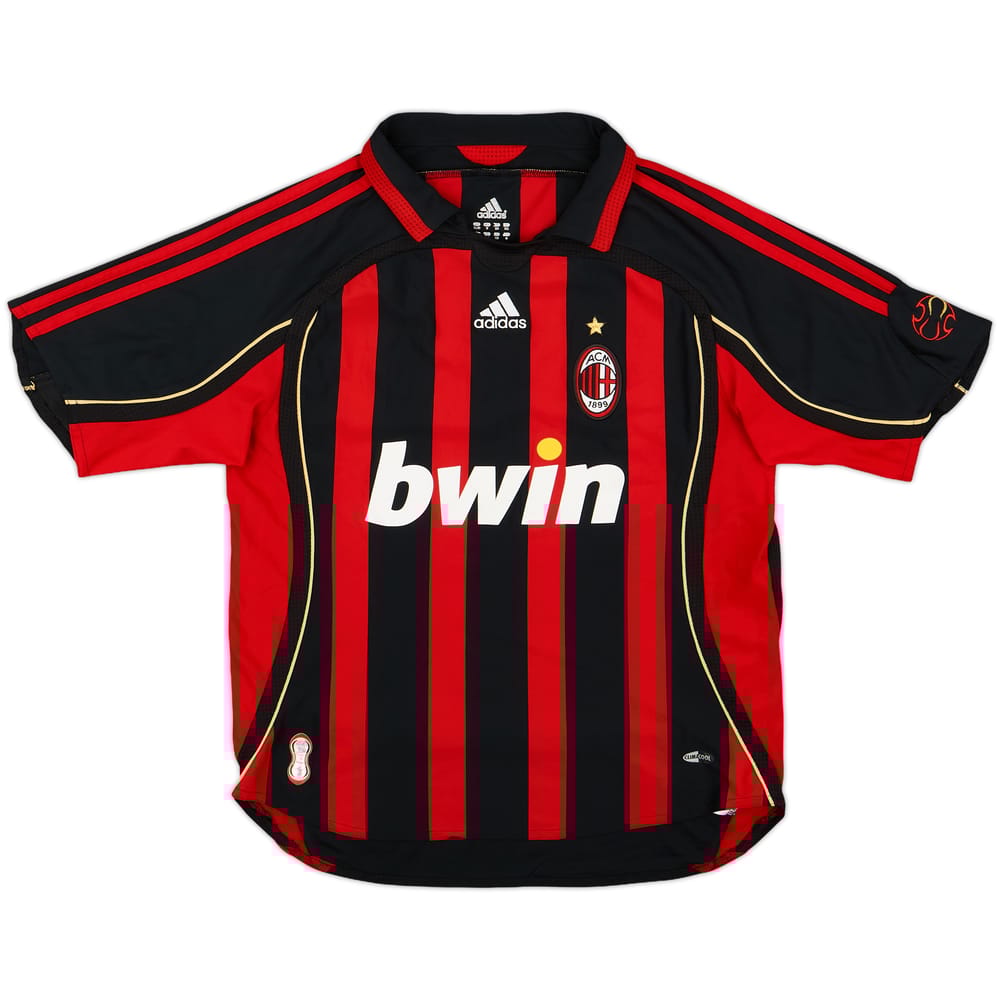 2006-07 AC Milan Home Shirt - 7/10 - (M.Boys)