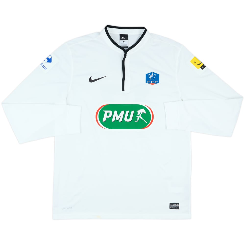 2013-14 Coupe de France L/S Shirt #17 - 7/10 - (L)
