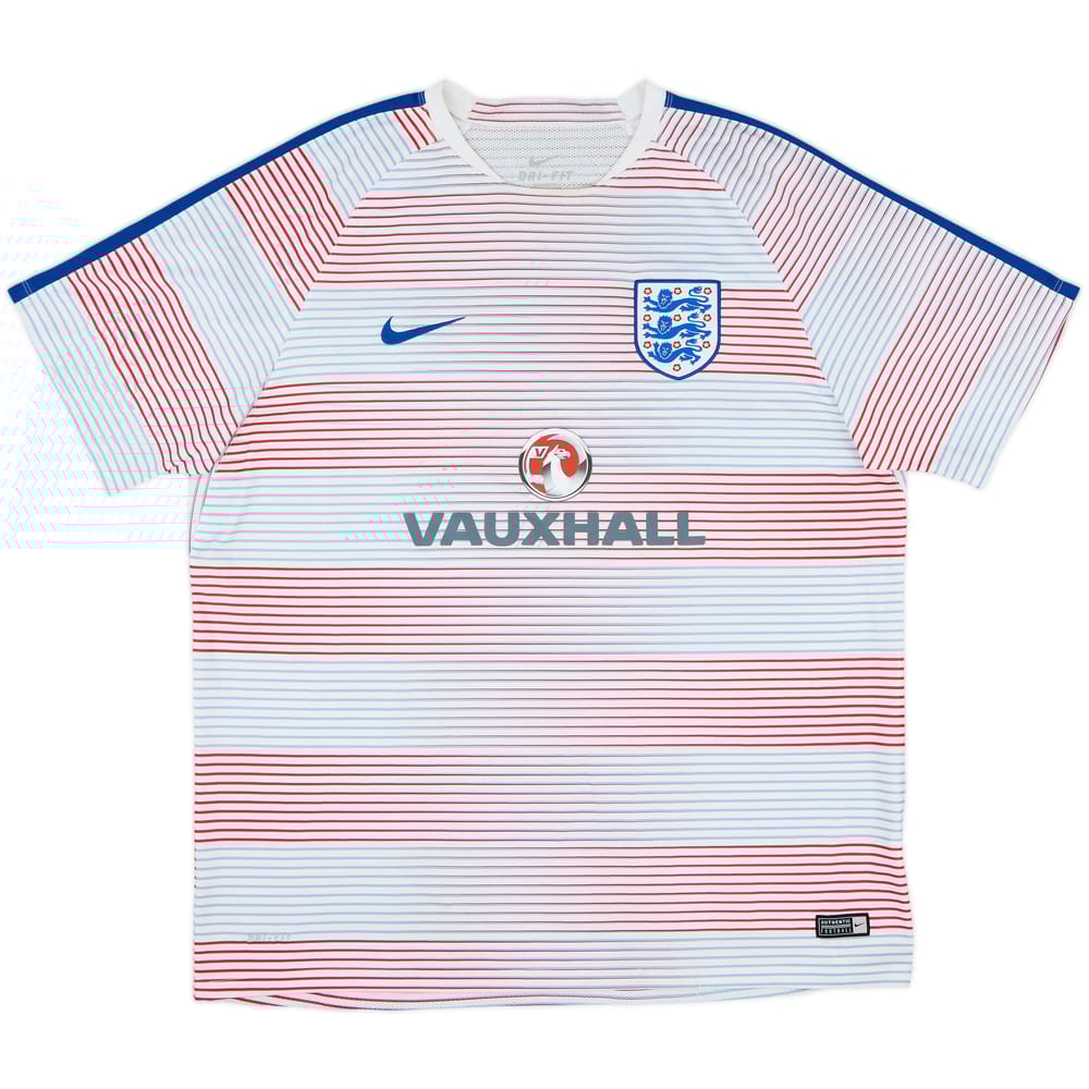 2016-17 England Nike Training Shirt - 9/10 - (XXL)