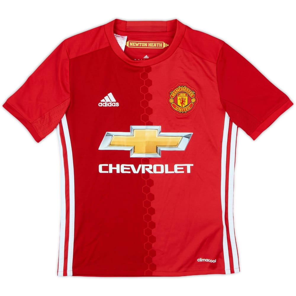 2016-17 Manchester United Home Shirt - 8/10 - (S.Boys)
