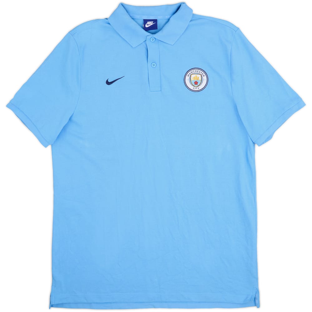 2017-18 Manchester City Nike Polo Shirt - 10/10 - (L)
