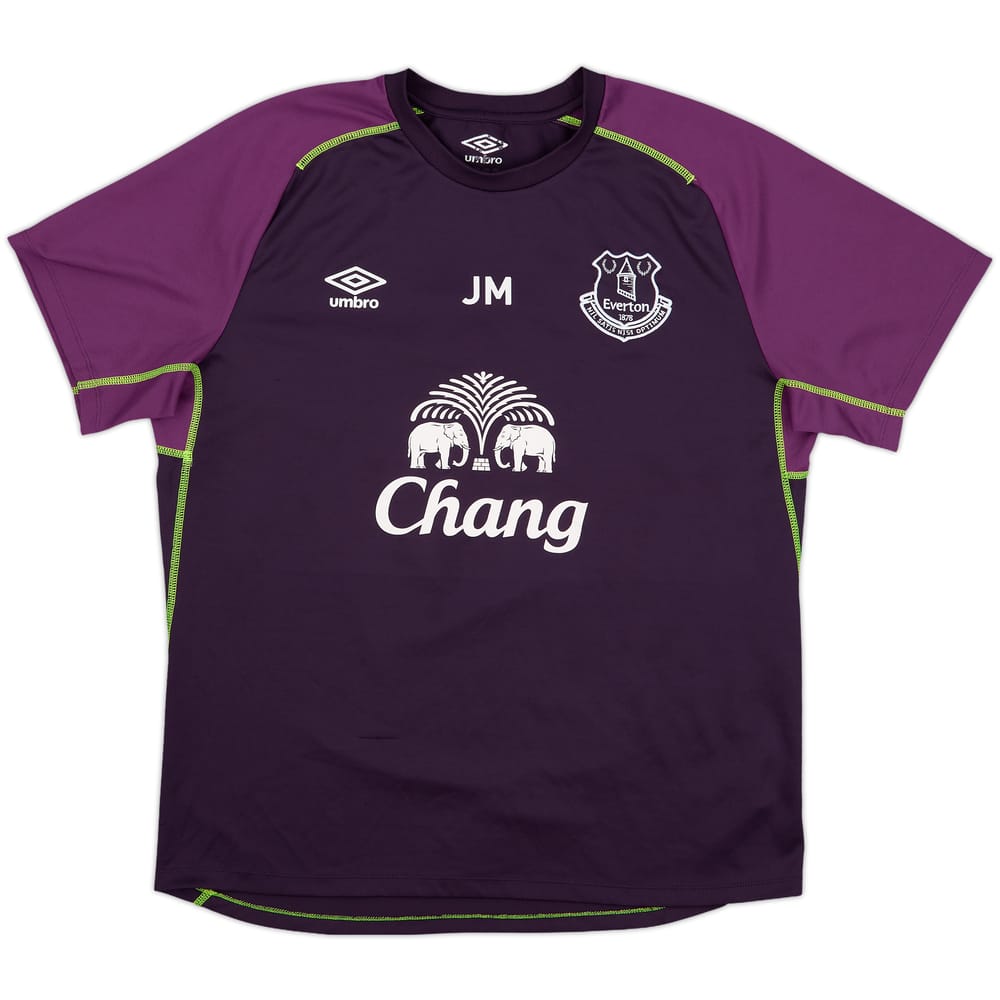 2014-15 Everton Umbro Training Shirt 'JM' - 7/10 - (XL)