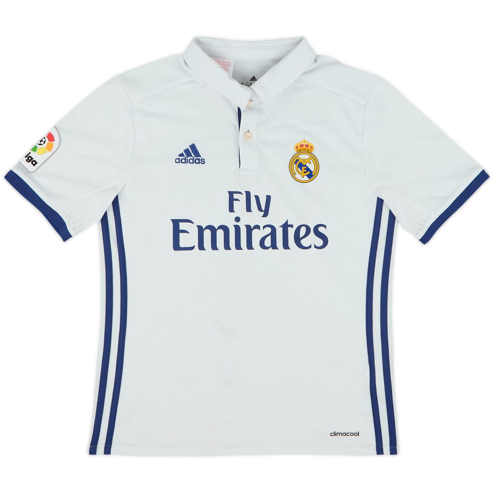 2016-17 Real Madrid Home Shirt - 7/10 - (M.Boys)