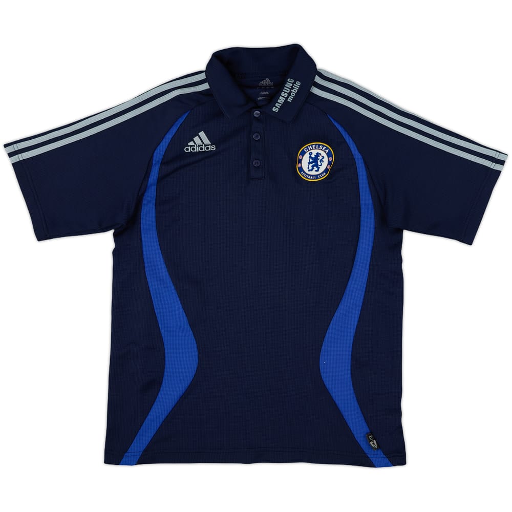 2006-07 Chelsea adidas Polo Shirt - 8/10 - (L)