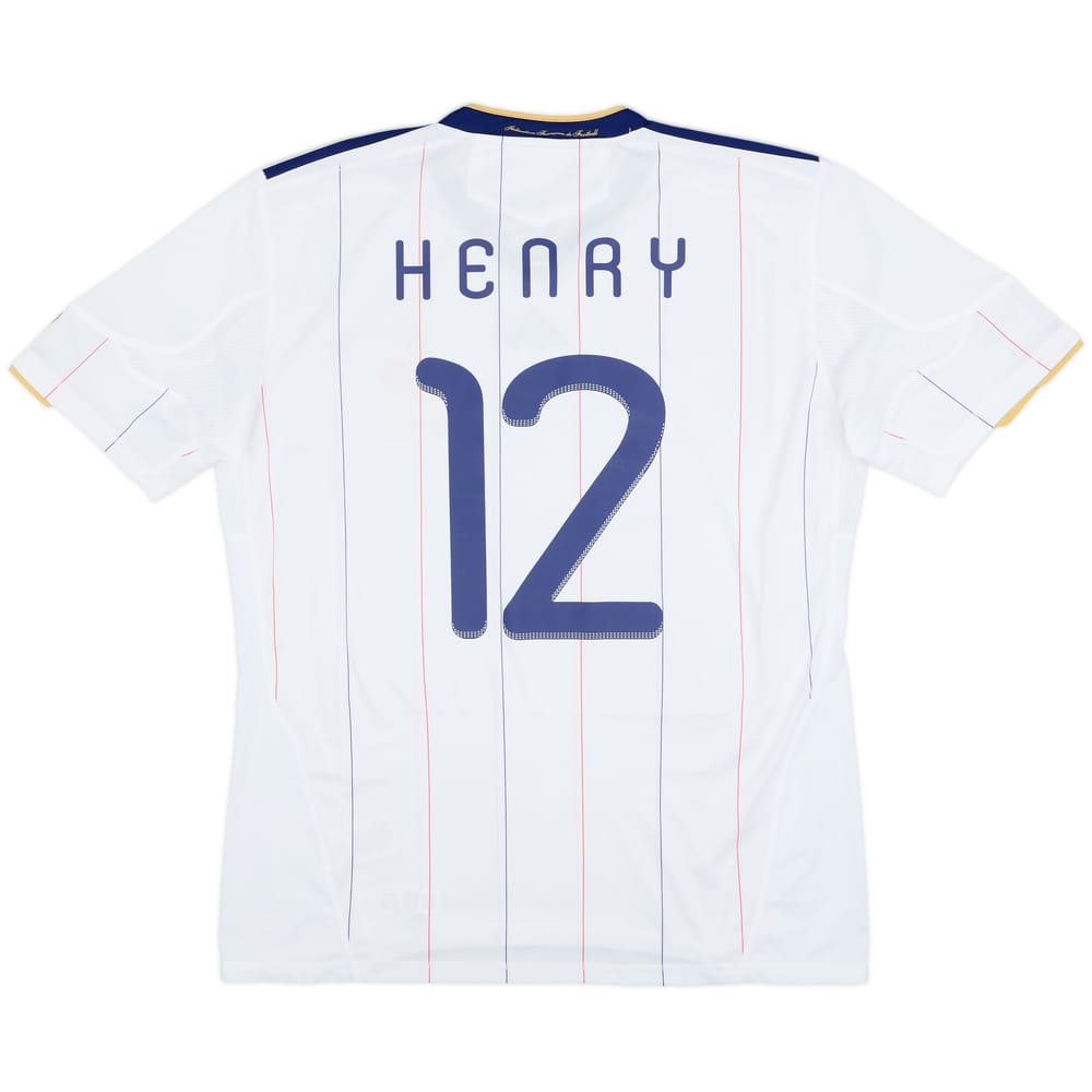2009-10 France Away Shirt Henry #12 - 8/10 - (L)
