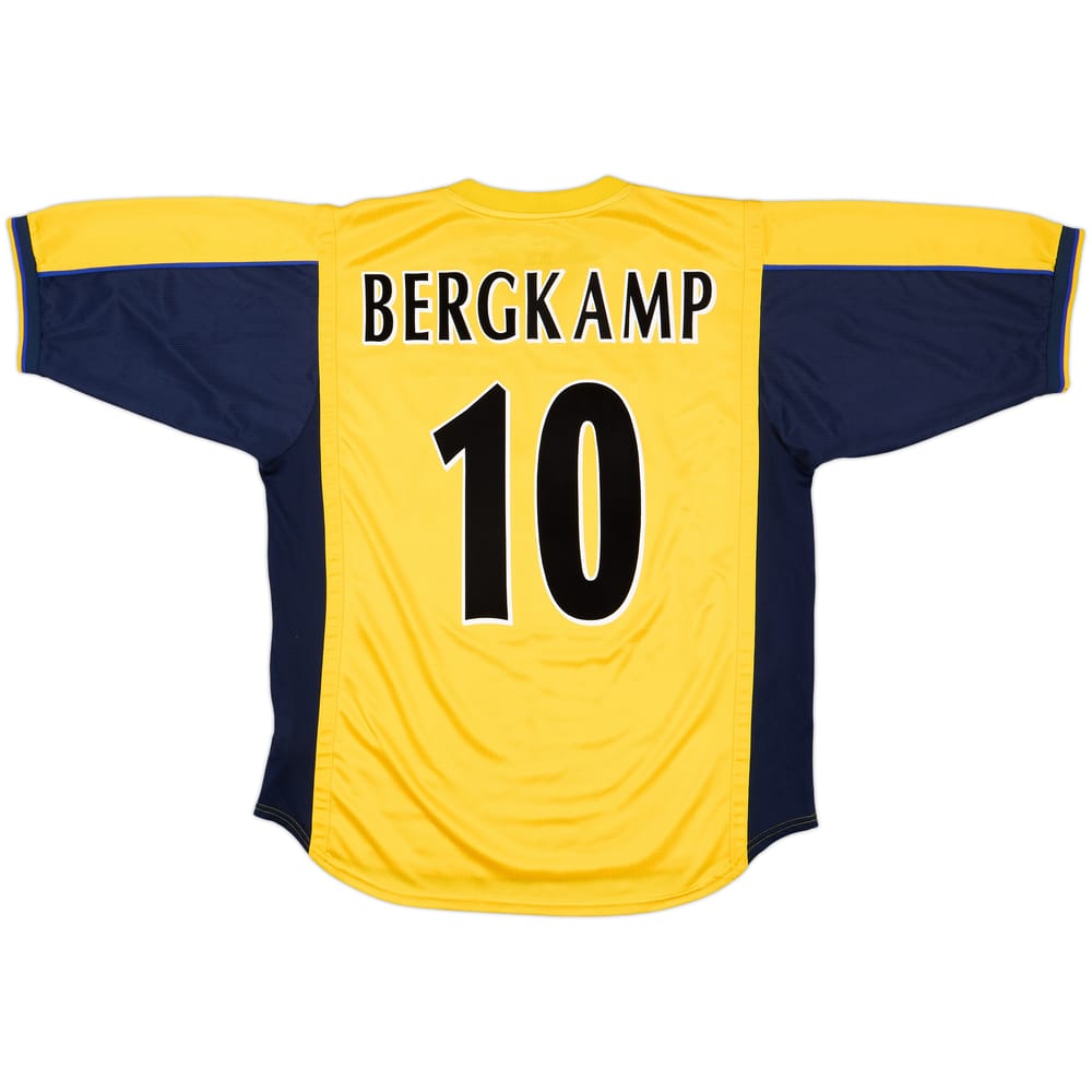 1999-01 Arsenal Away Shirt Bergkamp #10 - 8/10 - (L)