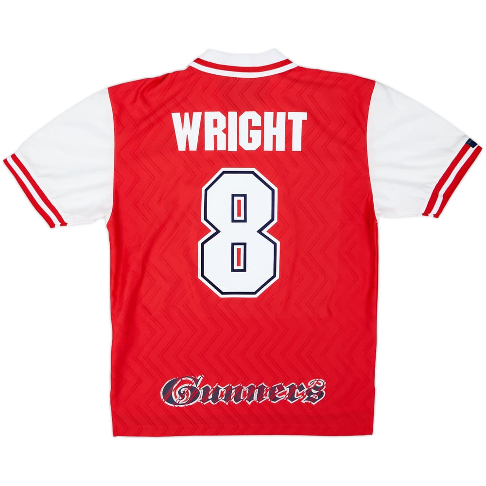 1996-98 Arsenal Home Shirt Wright #8 - 6/10 - (L)