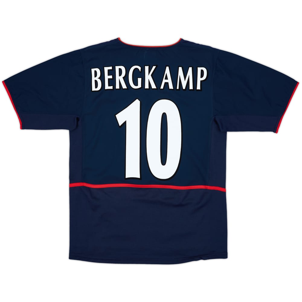 2002-04 Arsenal Away Shirt Bergkamp #10 - 7/10 - (S)