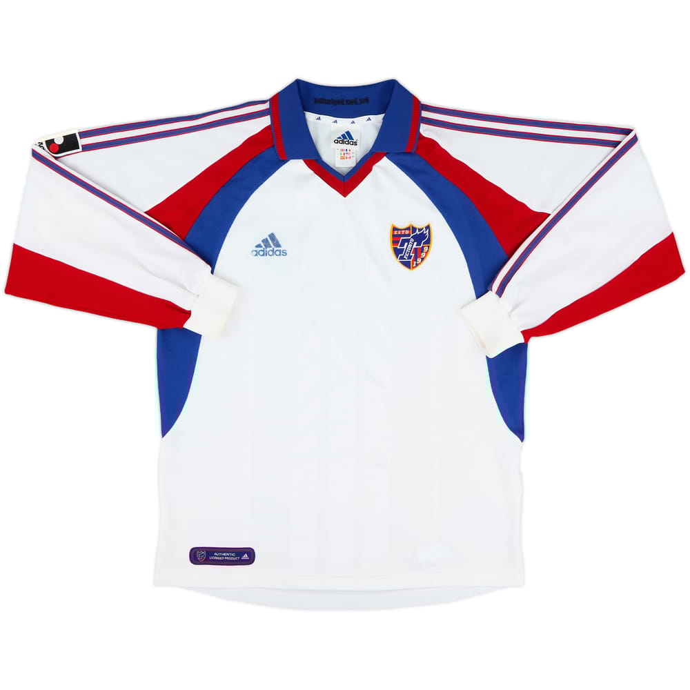 2001-02 FC Tokyo Away L/S Shirt - 6/10 - (L)