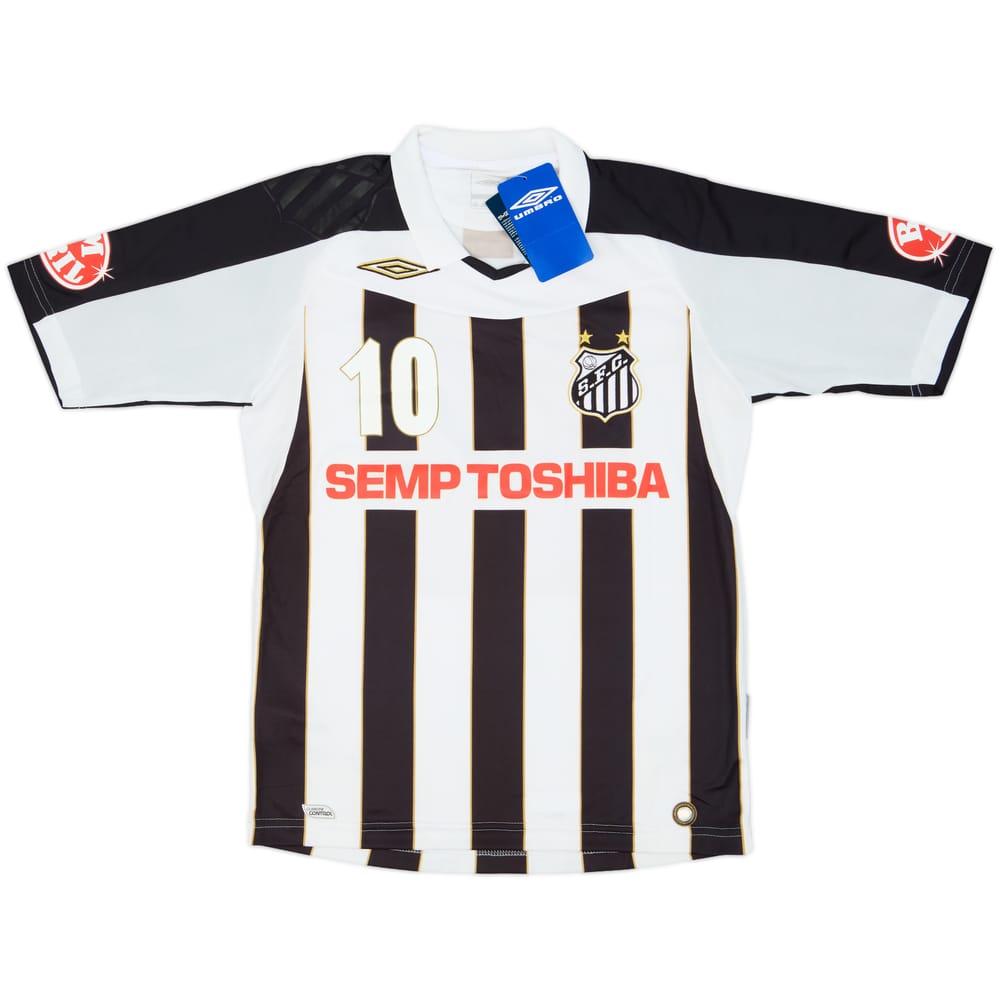 2007 Santos Away Shirt #10 (M)