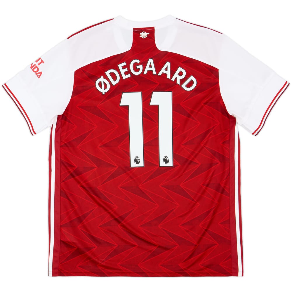 2020-21 Arsenal Home Shirt Odegaard #11 - 10/10 - (XL)
