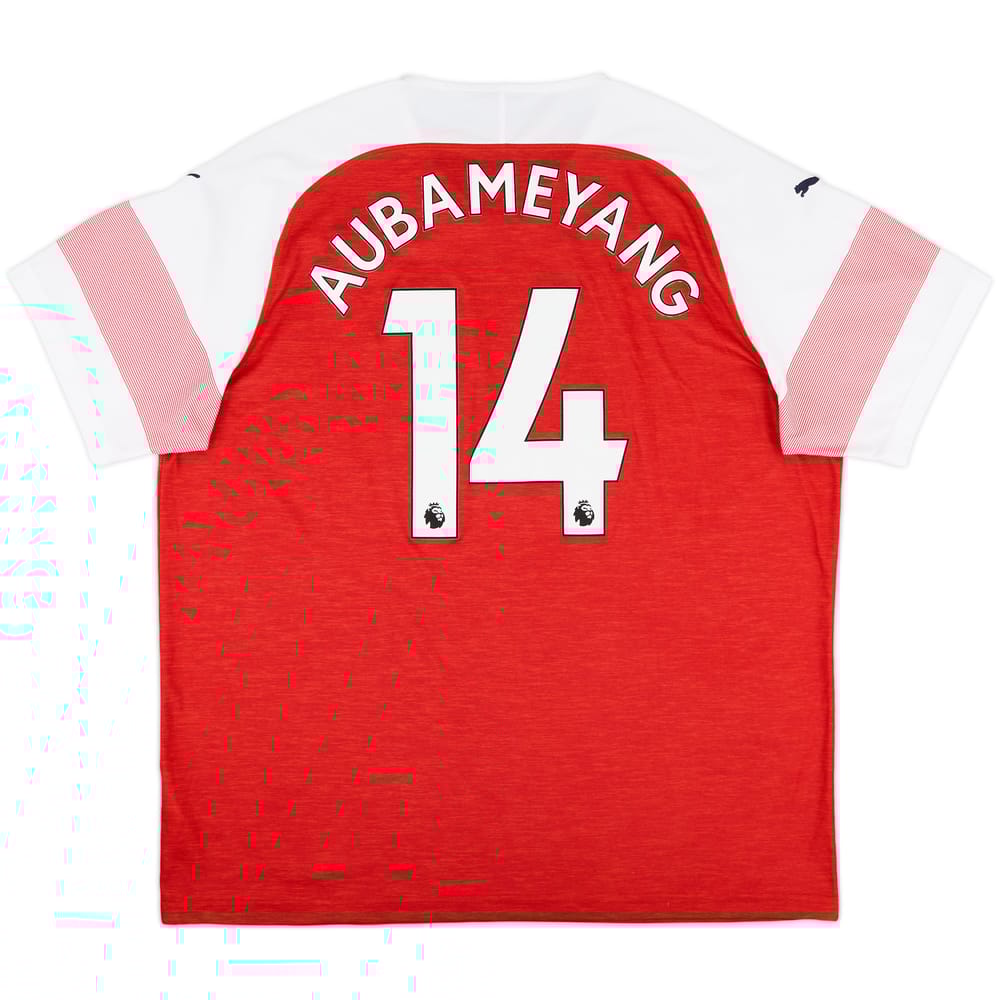 2018-19 Arsenal Home Shirt Aubameyang #14 - 7/10 - (XXL)