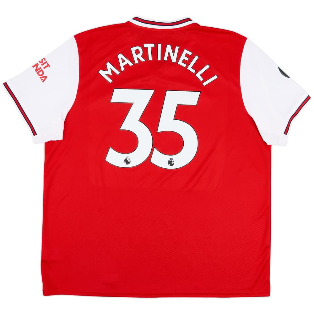 2019-20 Arsenal Home Shirt Martinelli #35 - 10/10 - (XXL)