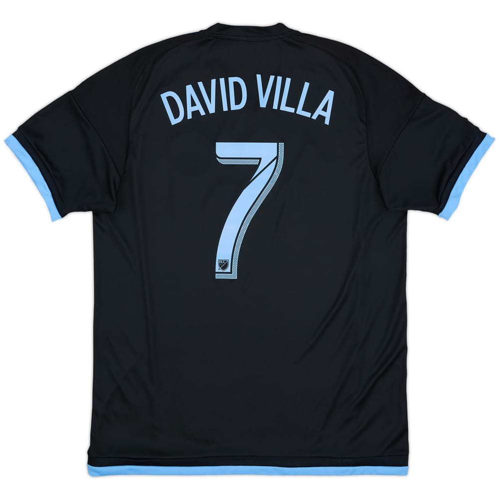 2015-16 New York City Away Shirt David Villa #7 - 10/10 - (L)