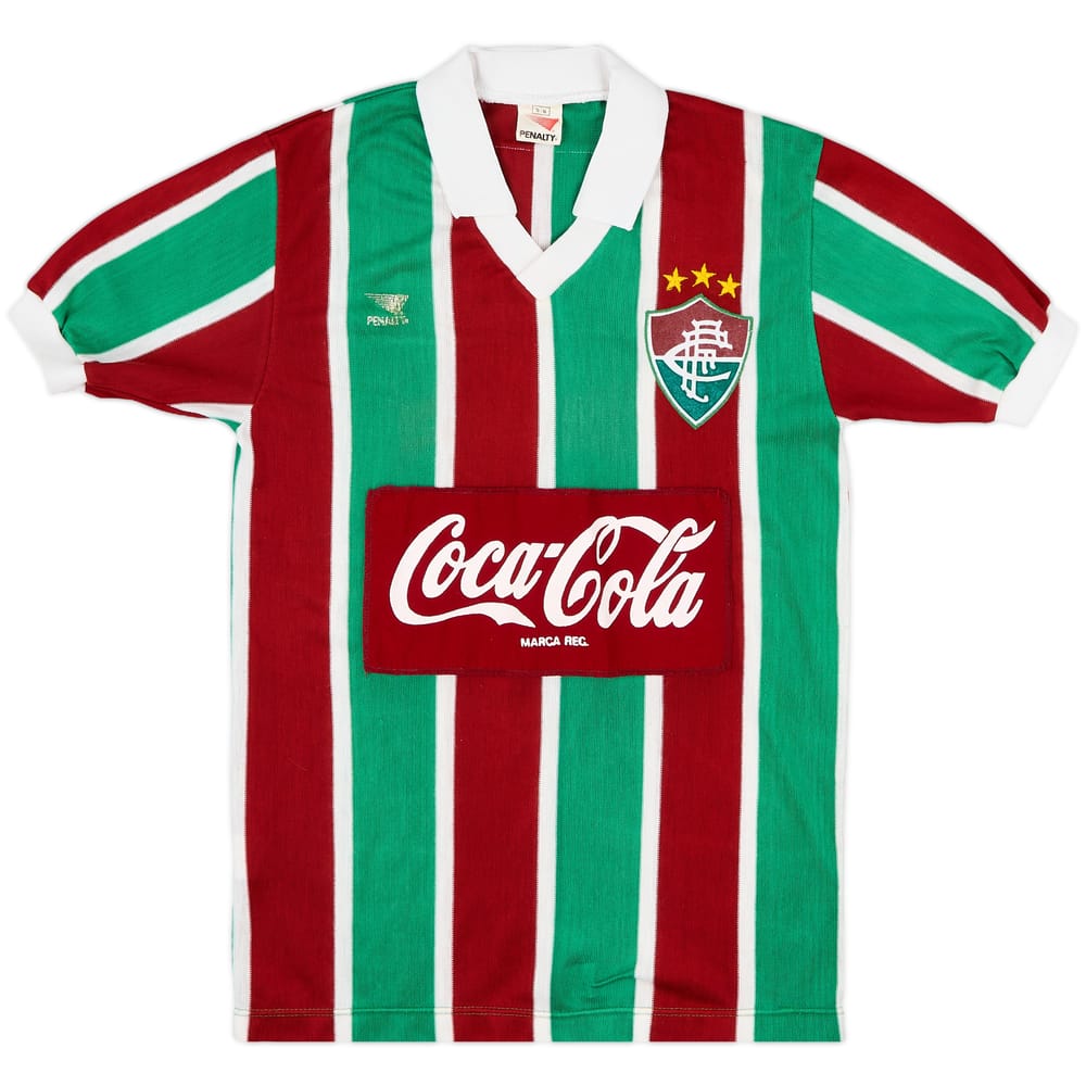 1990 Fluminense Home Shirt - 8/10 - (S)