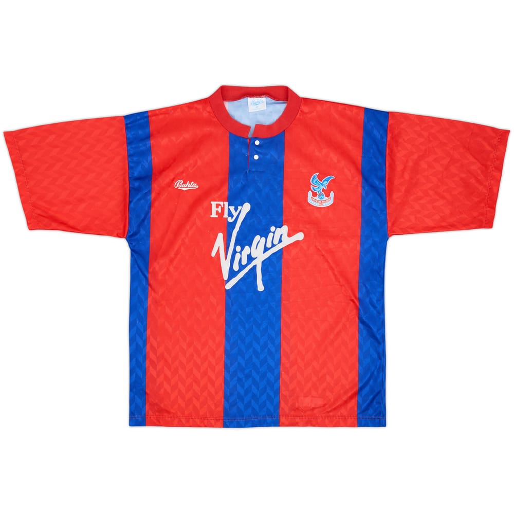 1991-92 Crystal Palace Home Shirt - 9/10 - (L)