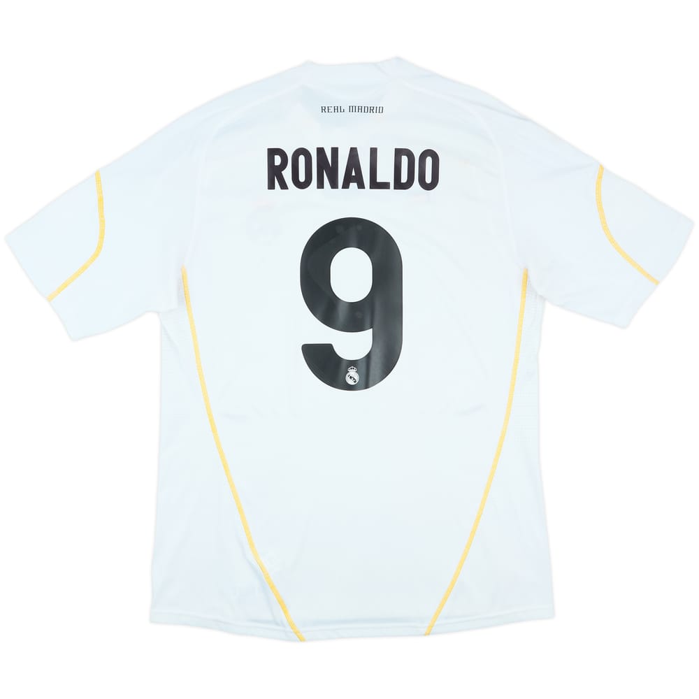 2009-10 Real Madrid Home Shirt Ronaldo #9 - 6/10 - (L)