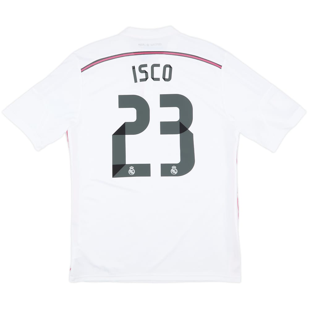 2014-15 Real Madrid Home Shirt Isco #23 - 8/10 - (L)
