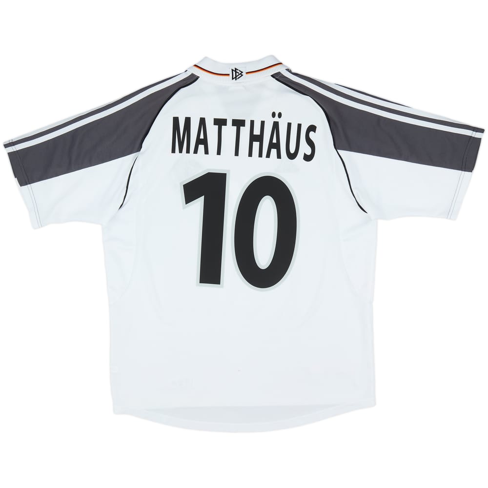 2000-02 Germany Home Shirt Matthaus #10 - 8/10 - (L)