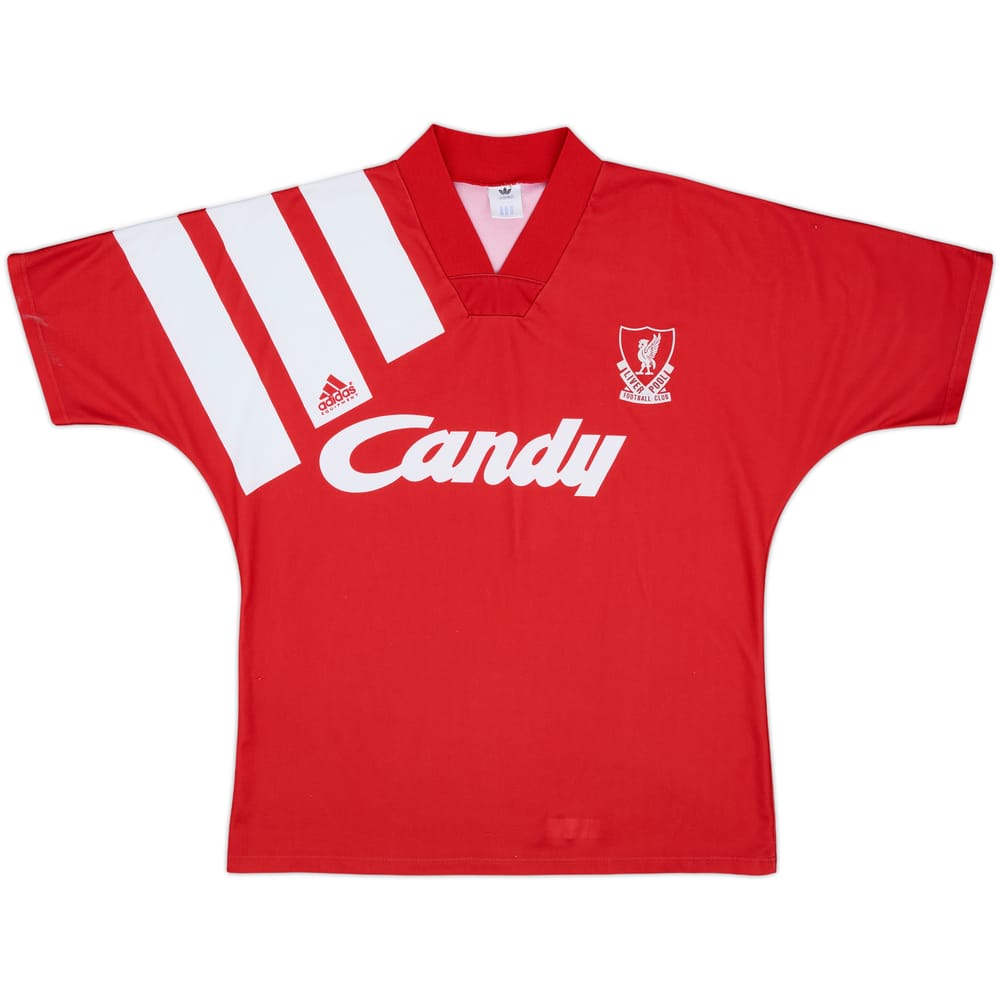 1991-92 Liverpool Home Shirt - 9/10 - (L)