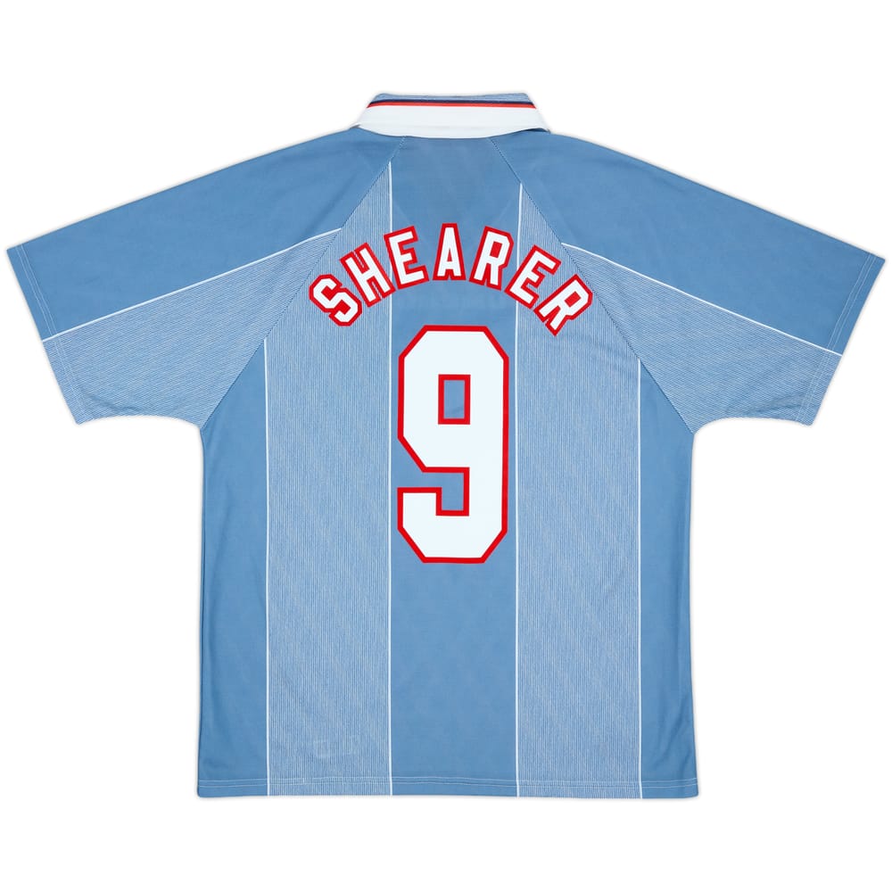1996-97 England Away Shirt Shearer #9 - 10/10 - (L)