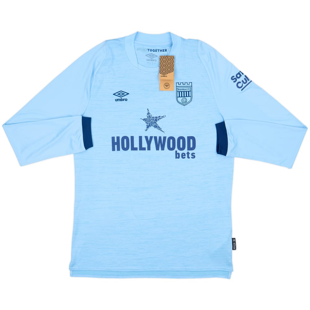 2022-24 Brentford Away L/S Shirt (L)