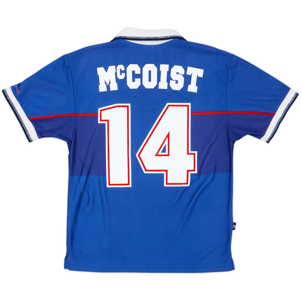 1997-99 Rangers Home Shirt McCoist #14 - 8/10 - (S)
