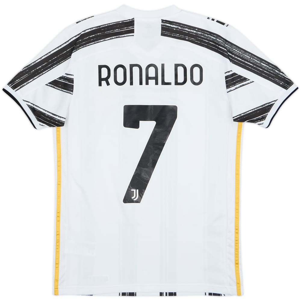 2020-21 Juventus Home Shirt Ronaldo #7 - 9/10 - (S)