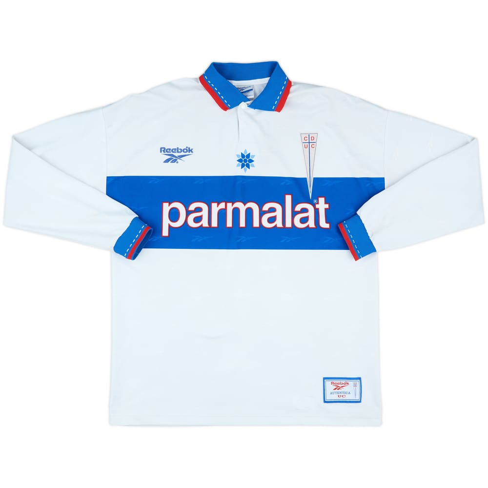1998-99 Universidad Catolica Home L/S Shirt - 9/10 - (L)