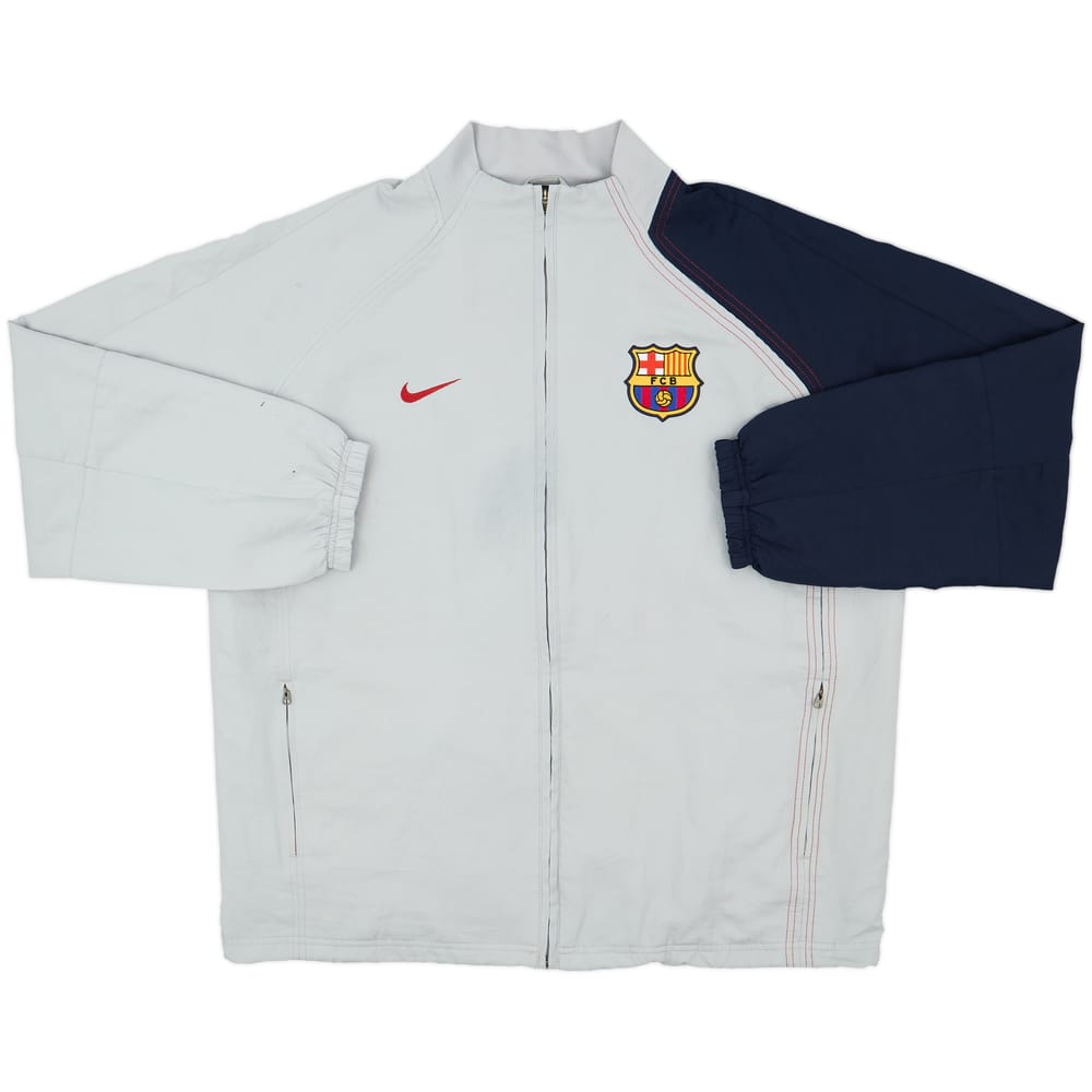 2004-05 Barcelona Nike Track Jacket - 8/10 - (XL)
