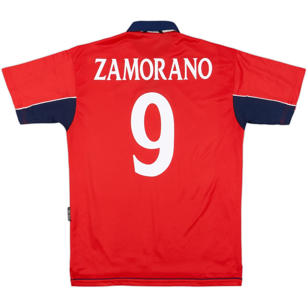 2000-01 Chile Home Shirt Zamorano #9 - 8/10 - (S)