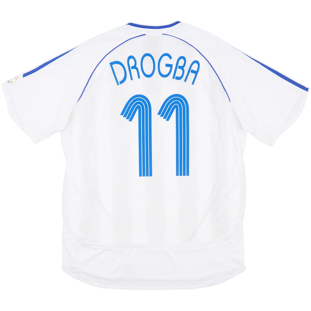 2006-07 Chelsea Away Shirt Drogba #11 - 8/10 - (L)