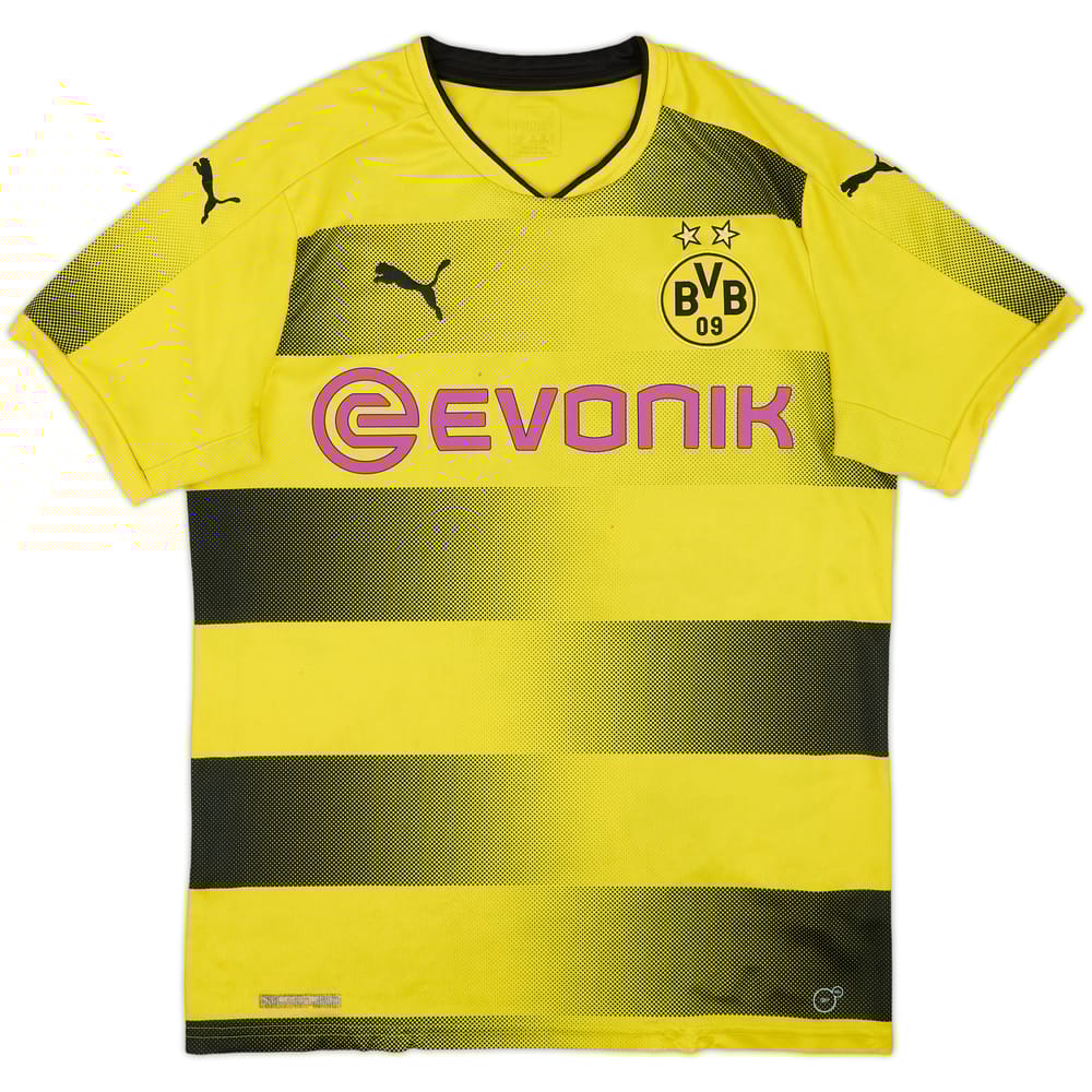 2017-18 Borussia Dortmund Home Shirt - 4/10 - (S)