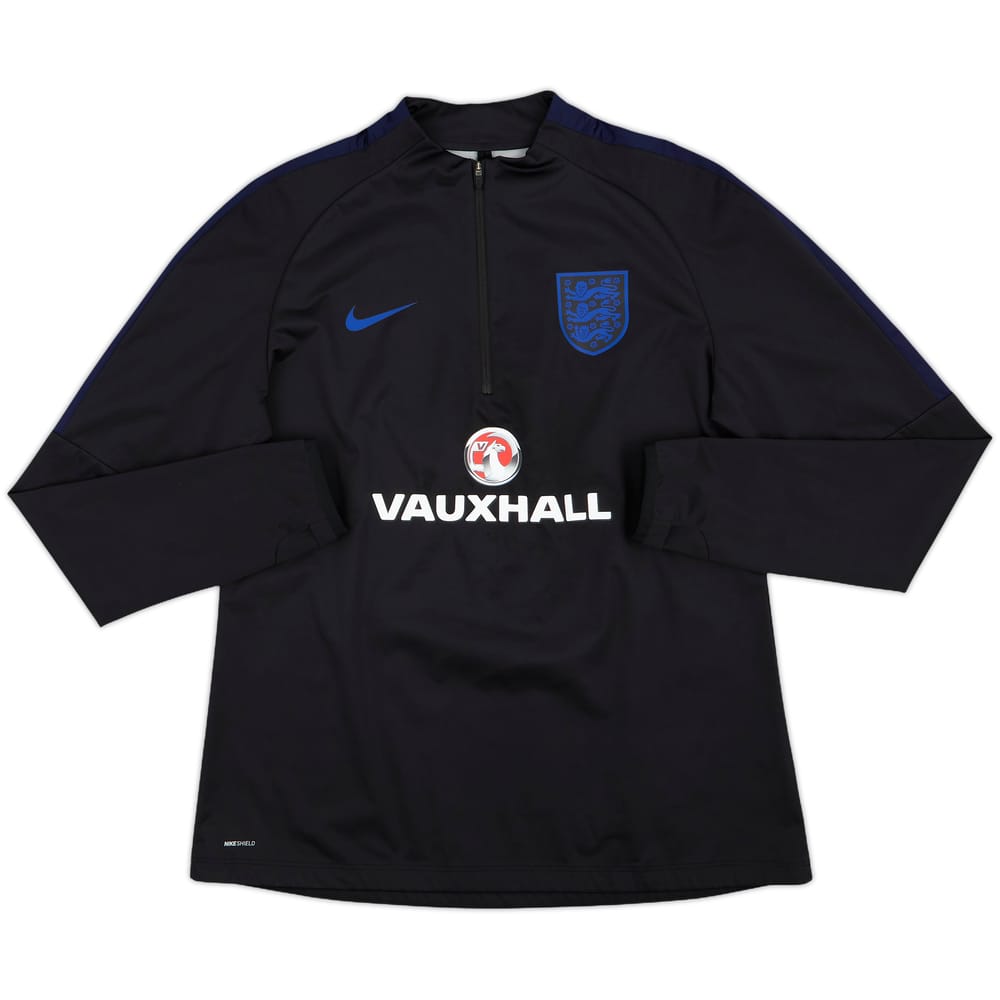 2018-19 England Nike 1/4 Zip Drill Top - 10/10 - (M)