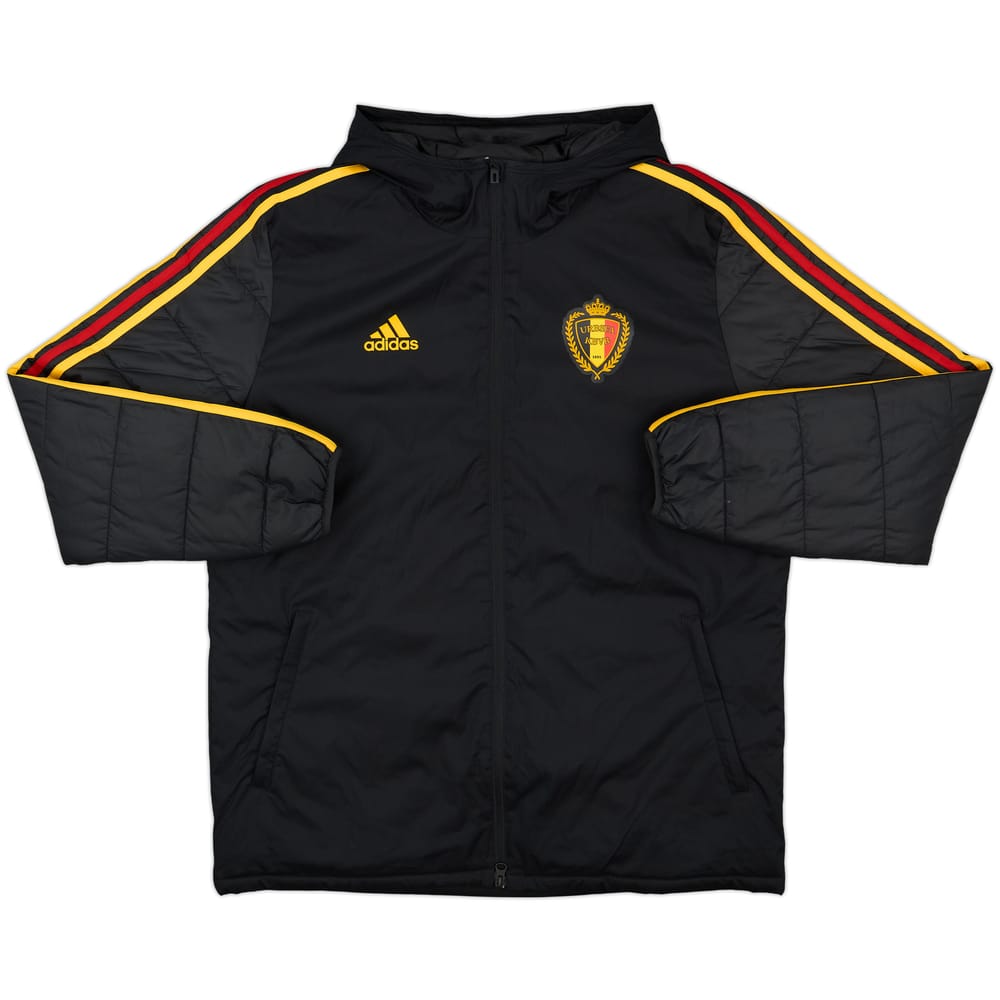 2018-19 Belgium adidas Padded Bench Coat - 10/10 - (L)