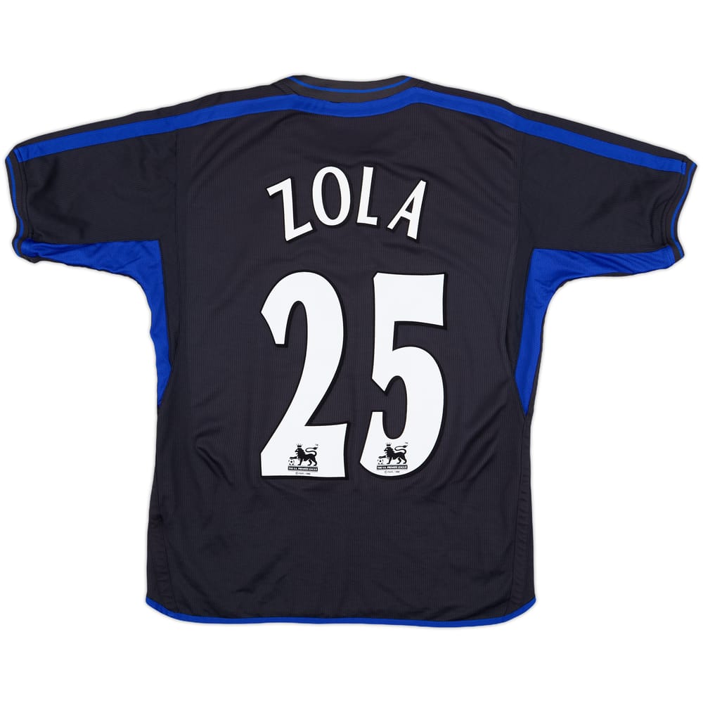 2002-04 Chelsea Away Shirt Zola #25 - 9/10 - (S)