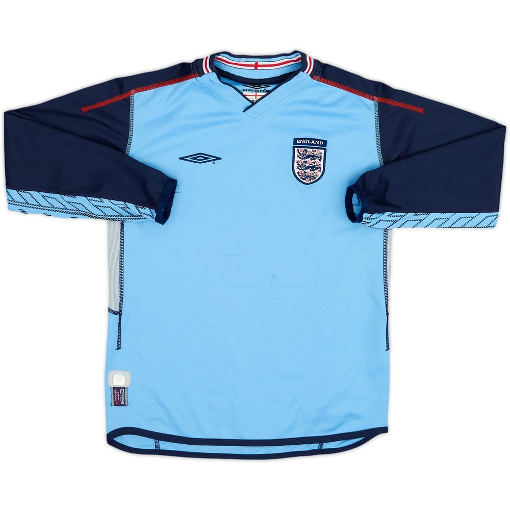 2002-03 England GK Shirt - 7/10 - (M.Boys)