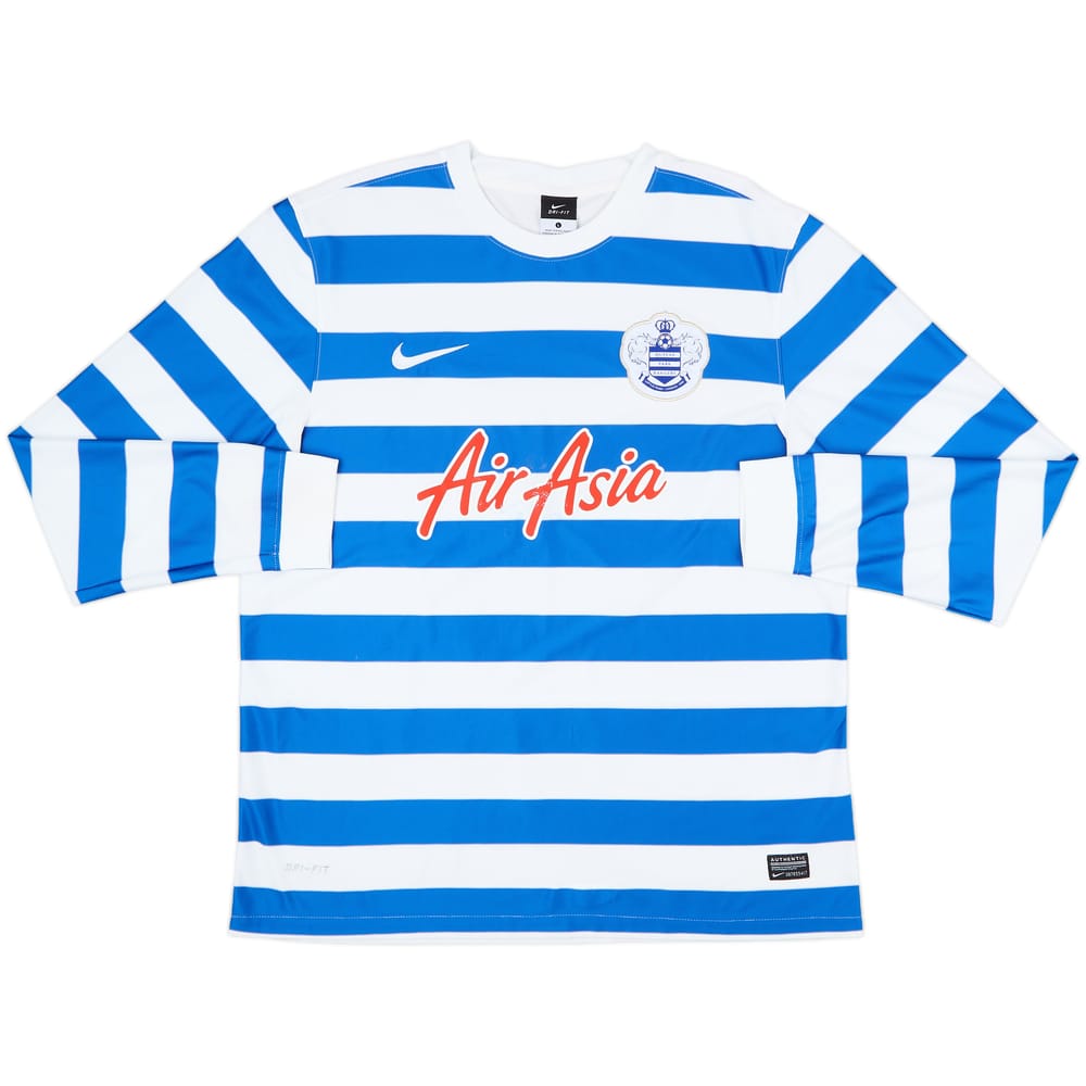 2014-15 QPR Home L/S Shirt - 6/10 - (L)