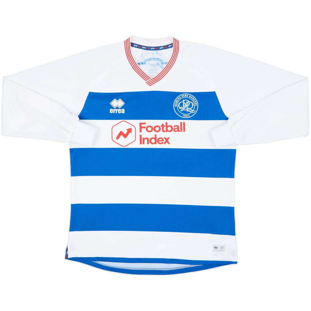 2020-21 QPR Home L/S Shirt - 7/10 - (M)