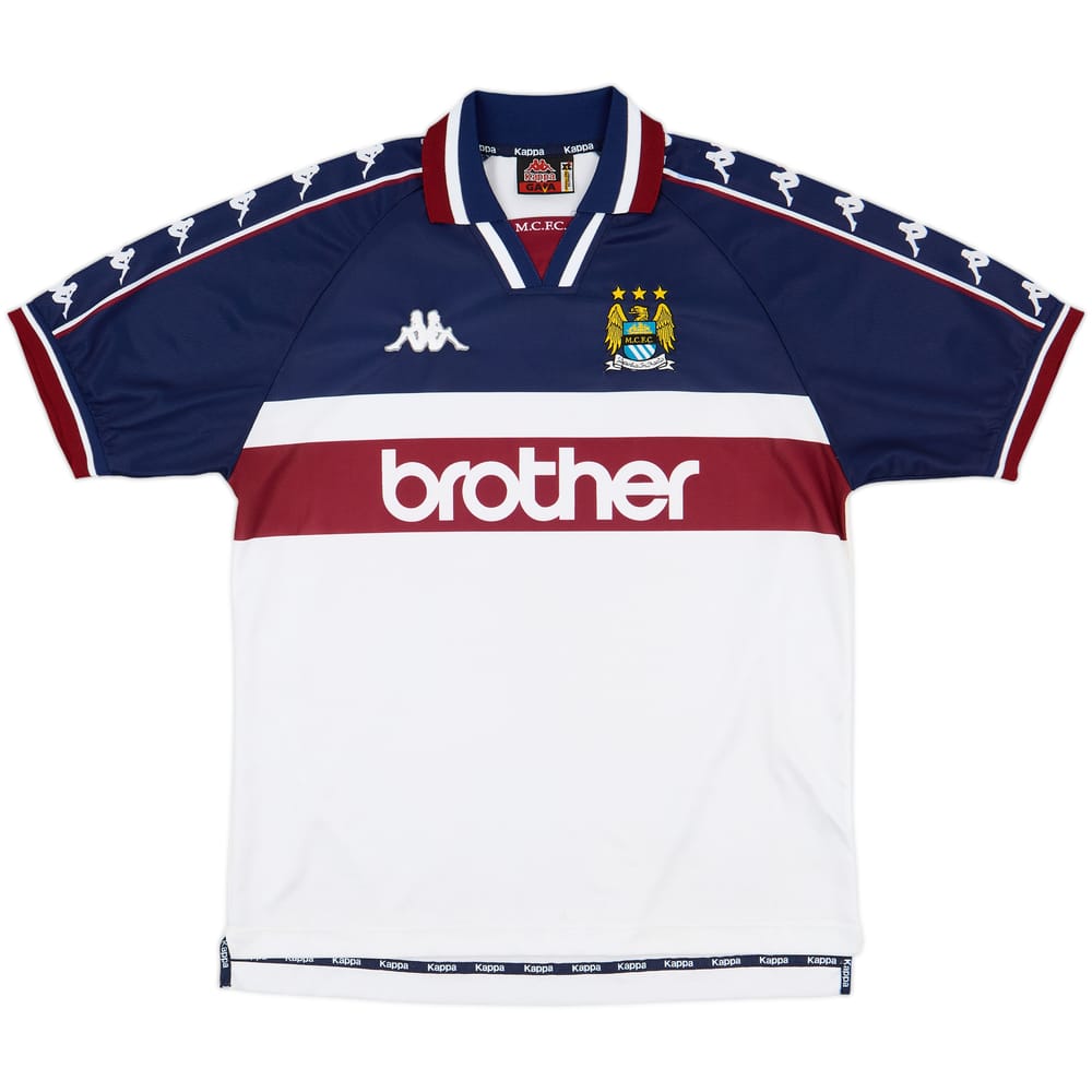 1997-98 Manchester City Away Shirt - 8/10 - (XL)