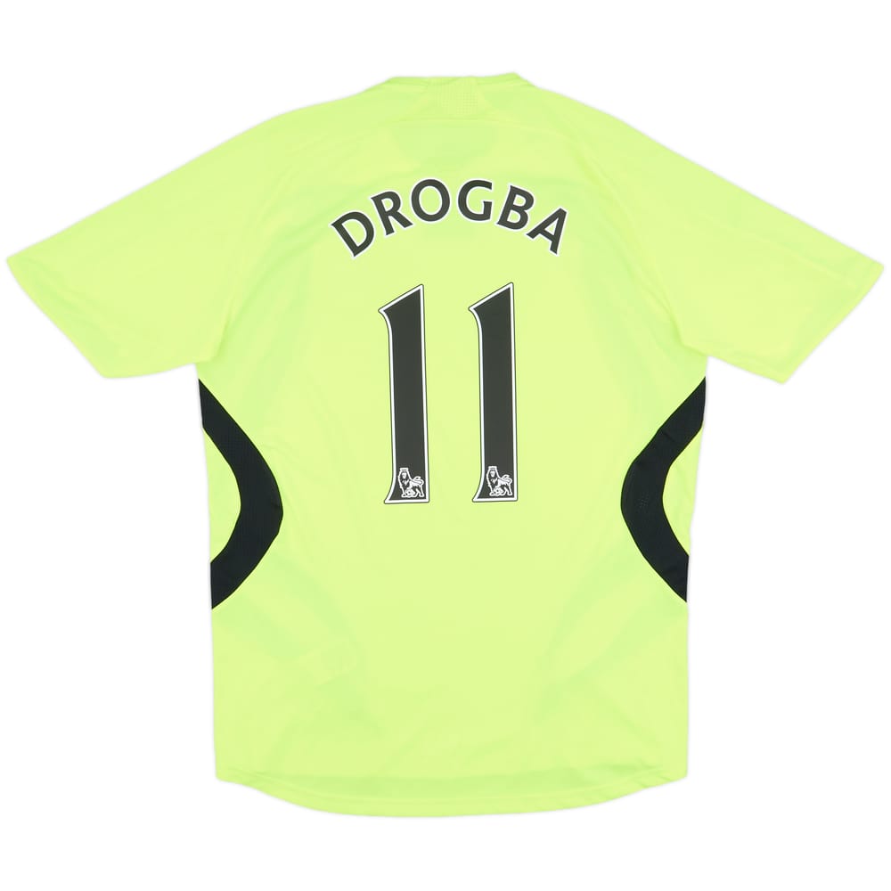 2007-08 Chelsea Away Shirt Drogba #11 - 8/10 - (M)