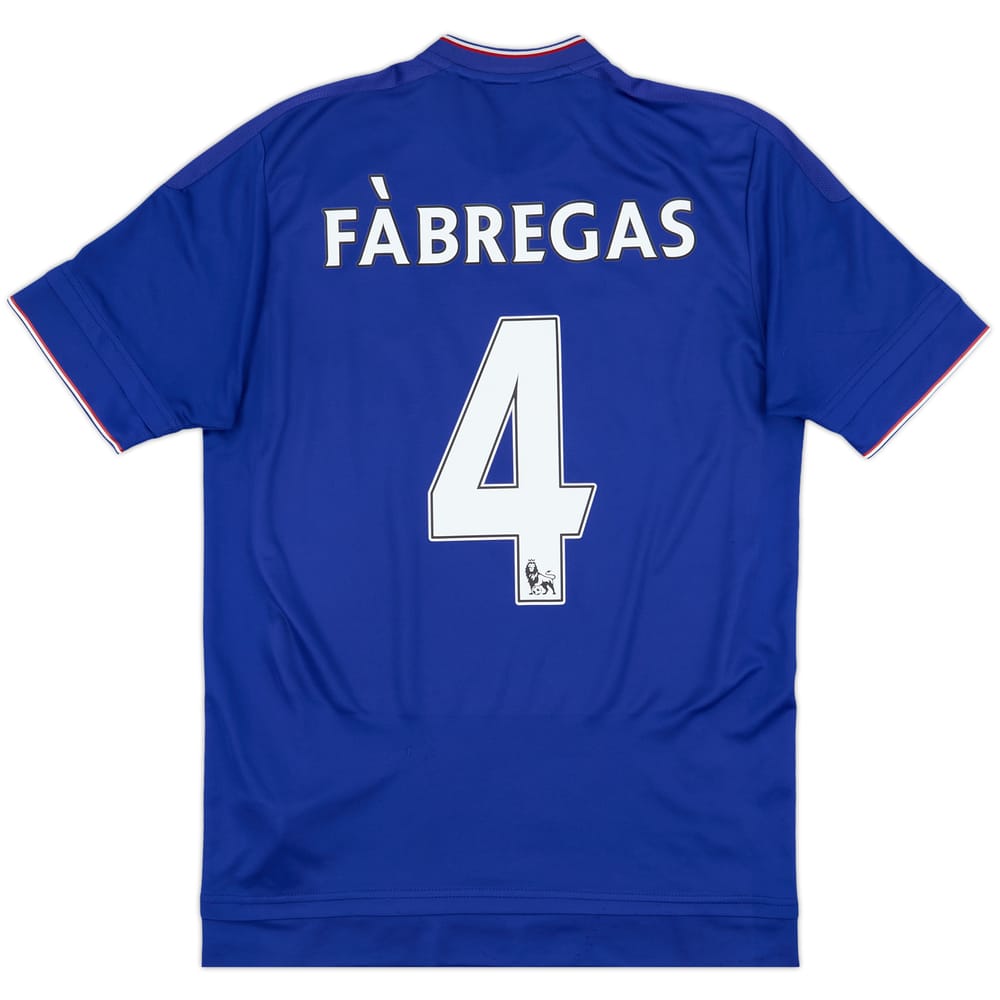 2015-16 Chelsea Home Shirt Fabregas #4 - 7/10 - (S)