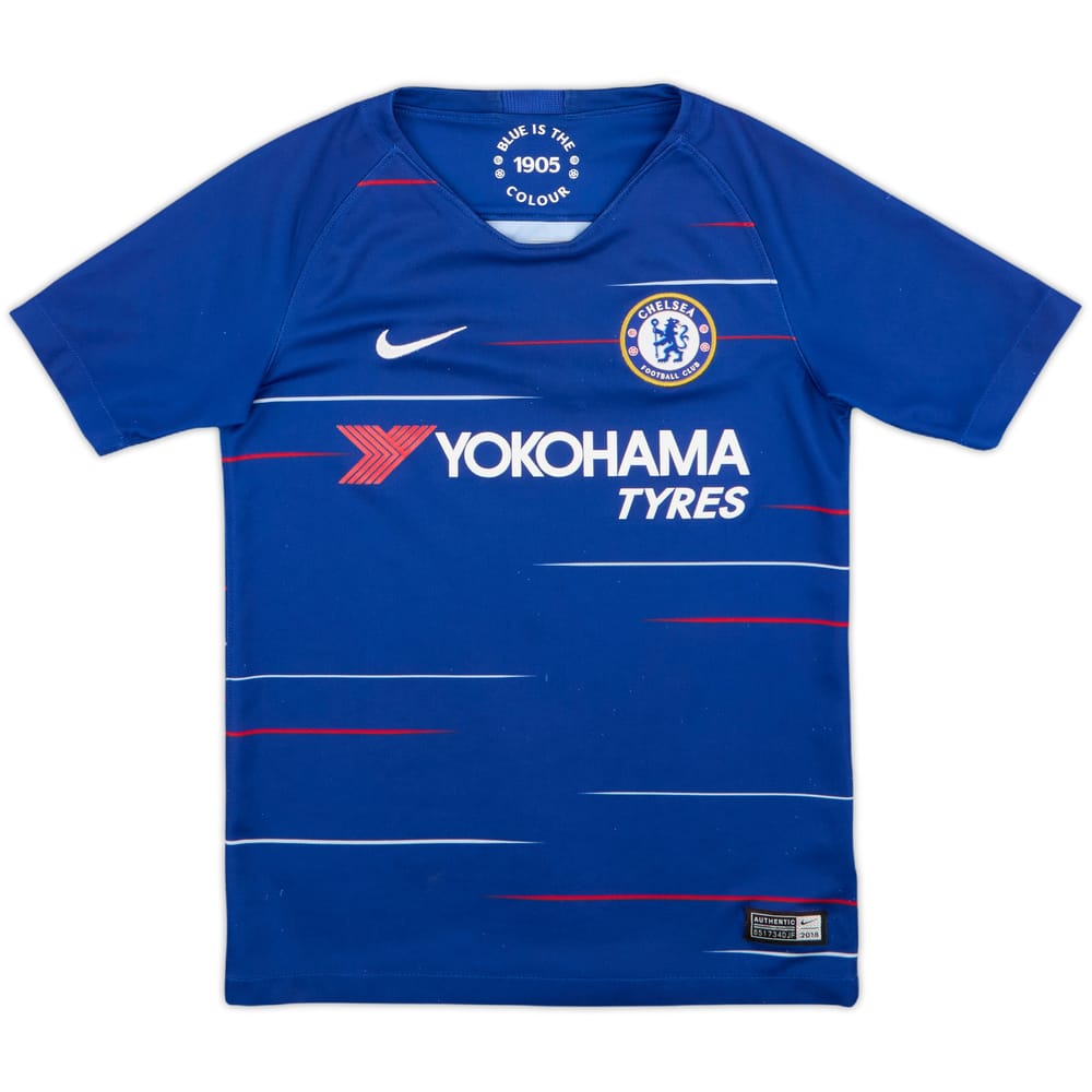 2018-19 Chelsea Home Shirt - 6/10 - (S.Boys)
