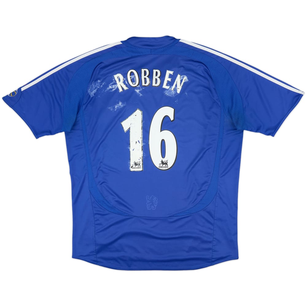 2006-08 Chelsea Home Shirt Robben #16 - 4/10 - (XXL)